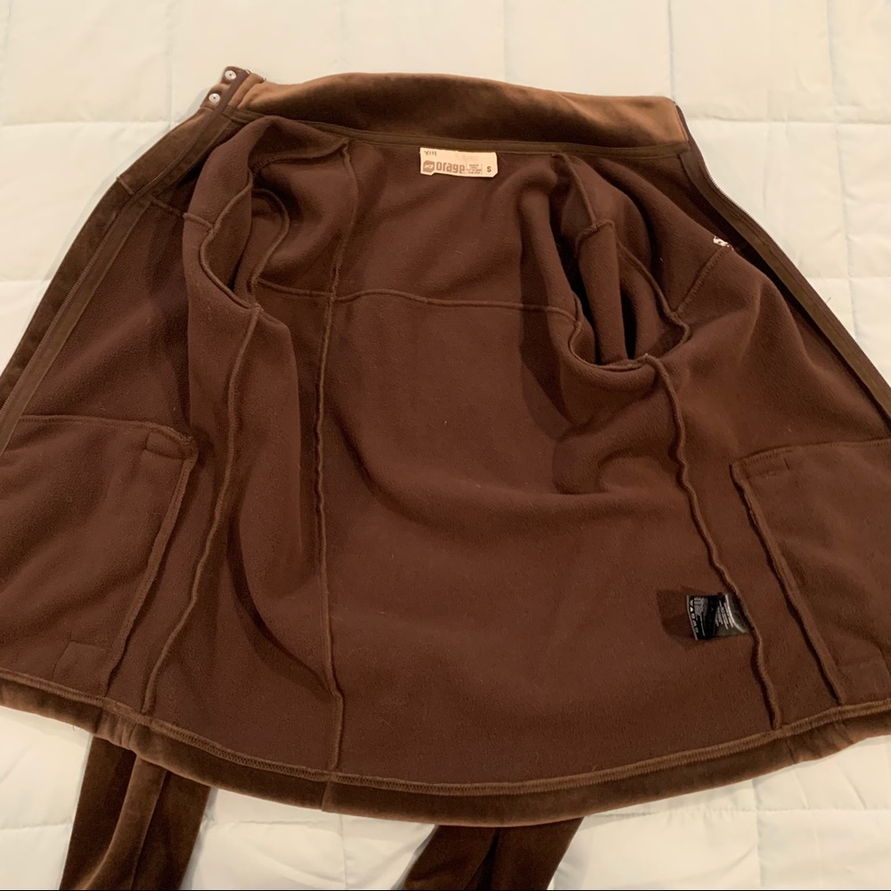 Orage Brown Soft Performance Jacket - image 8